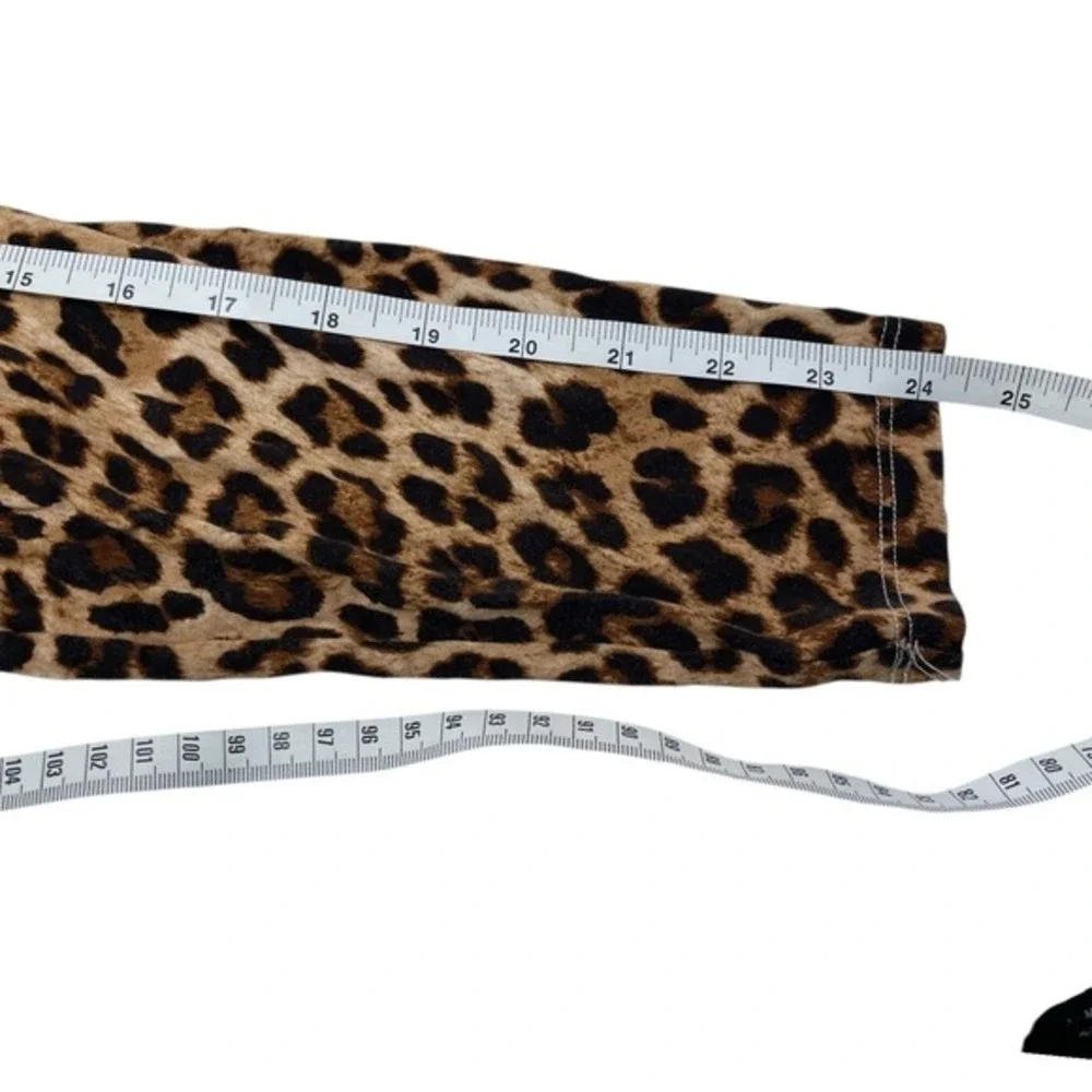 Torrid 1 Brown Leopard Print Long Sleeve Scoop Neck Super Soft Top‎ Mobwife